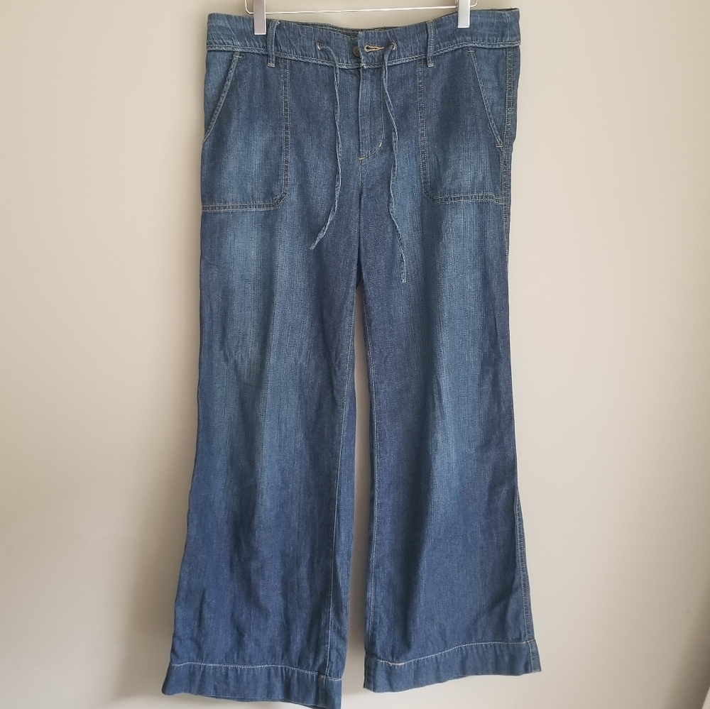 Vintage Ralph Lauren wide leg denim
